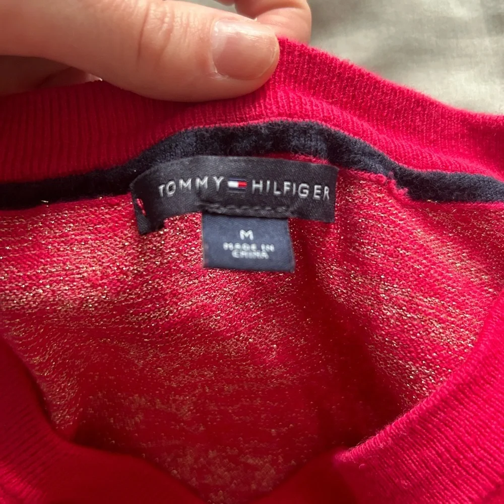 Tommy Hilfiger Pink Sparkle Sweater - Picture 4 of 10